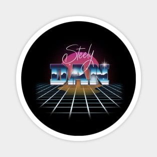 Retrowave Steely Dan Magnet